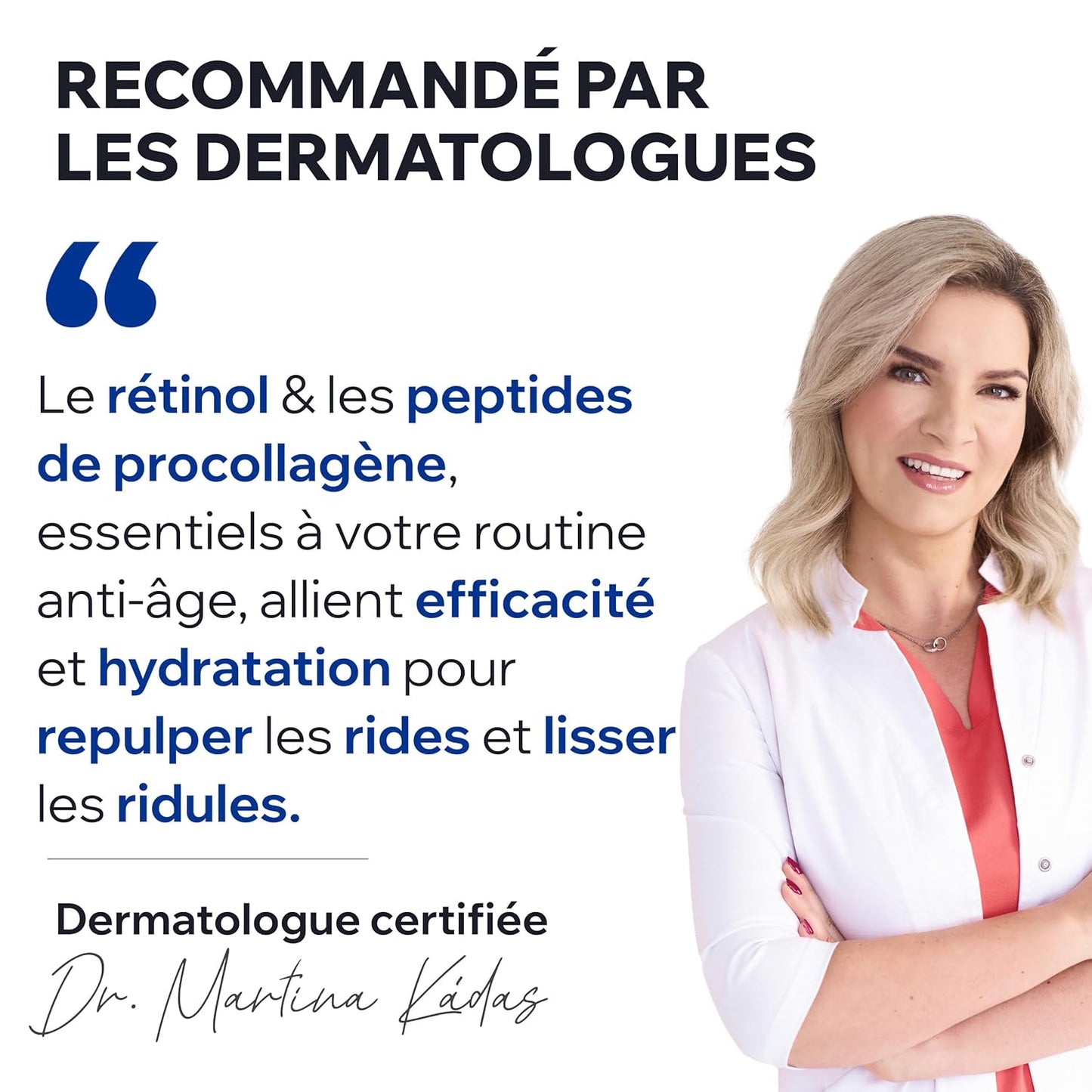 Uriage Age Absolu Redensifying Rosy Cream, Visibly Reduces Wrinkles, Plumps & Smoothes skin, Procollagen peptide, Retinol and Vitamin C & E, For Mature Skin, Exclusive Anti-Aging Patent