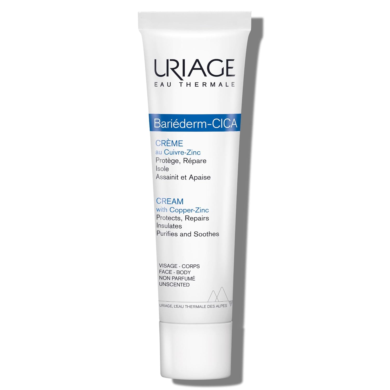 URIAGE Bariéderm-CICA Multi-Purpose Restoring Cream with Copper-Zinc & D-Panthenol | Enhances Skin Repair, For All Ages & Skin Types, Fragrance-Free