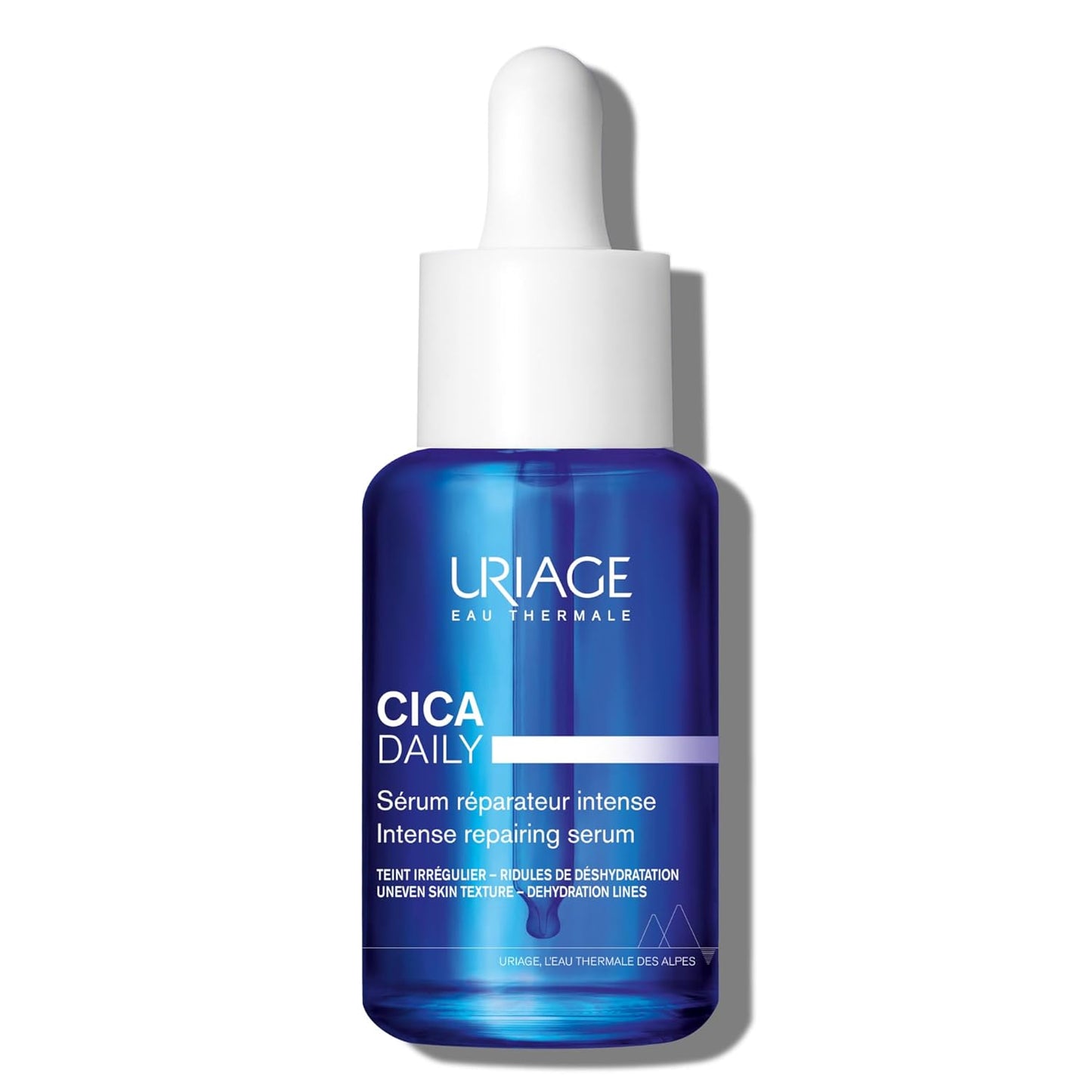 Uriage Cica-Daily Intense Repairing Serum, Made With Prebiotic, Hyaluronic Acid & Centella Asiatica, Boosts Skin Repair, Paraben & Fragrance-Free, Non-Comedogenic