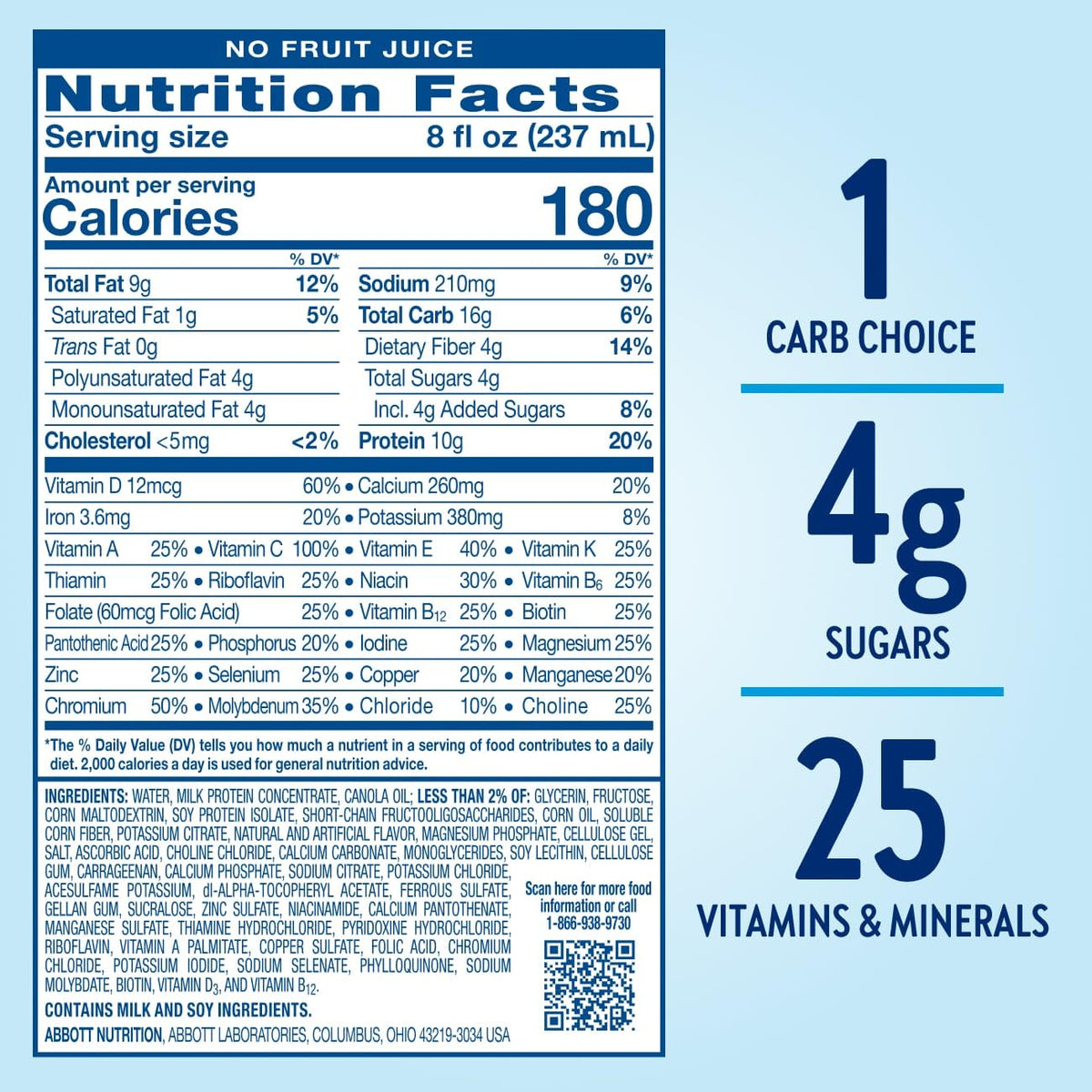 Glucerna Original Nutrition Shake to Support Blood Sugar Management