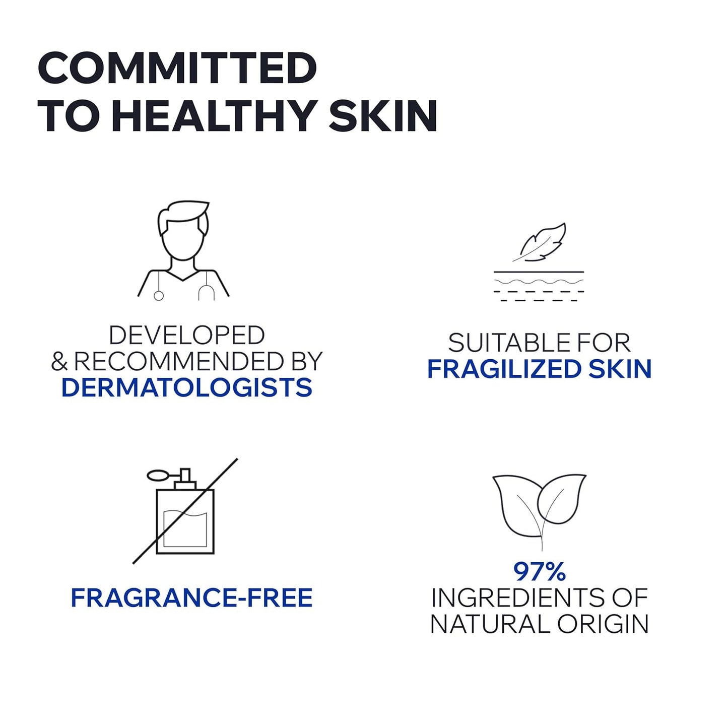 Uriage Cica-Daily Intense Repairing Serum, Made With Prebiotic, Hyaluronic Acid & Centella Asiatica, Boosts Skin Repair, Paraben & Fragrance-Free, Non-Comedogenic