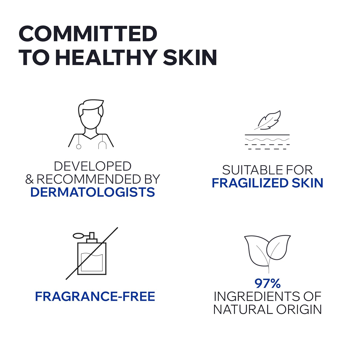 Uriage Cica-Daily Intense Repairing Serum, Made With Prebiotic, Hyaluronic Acid & Centella Asiatica, Boosts Skin Repair, Paraben & Fragrance-Free, Non-Comedogenic