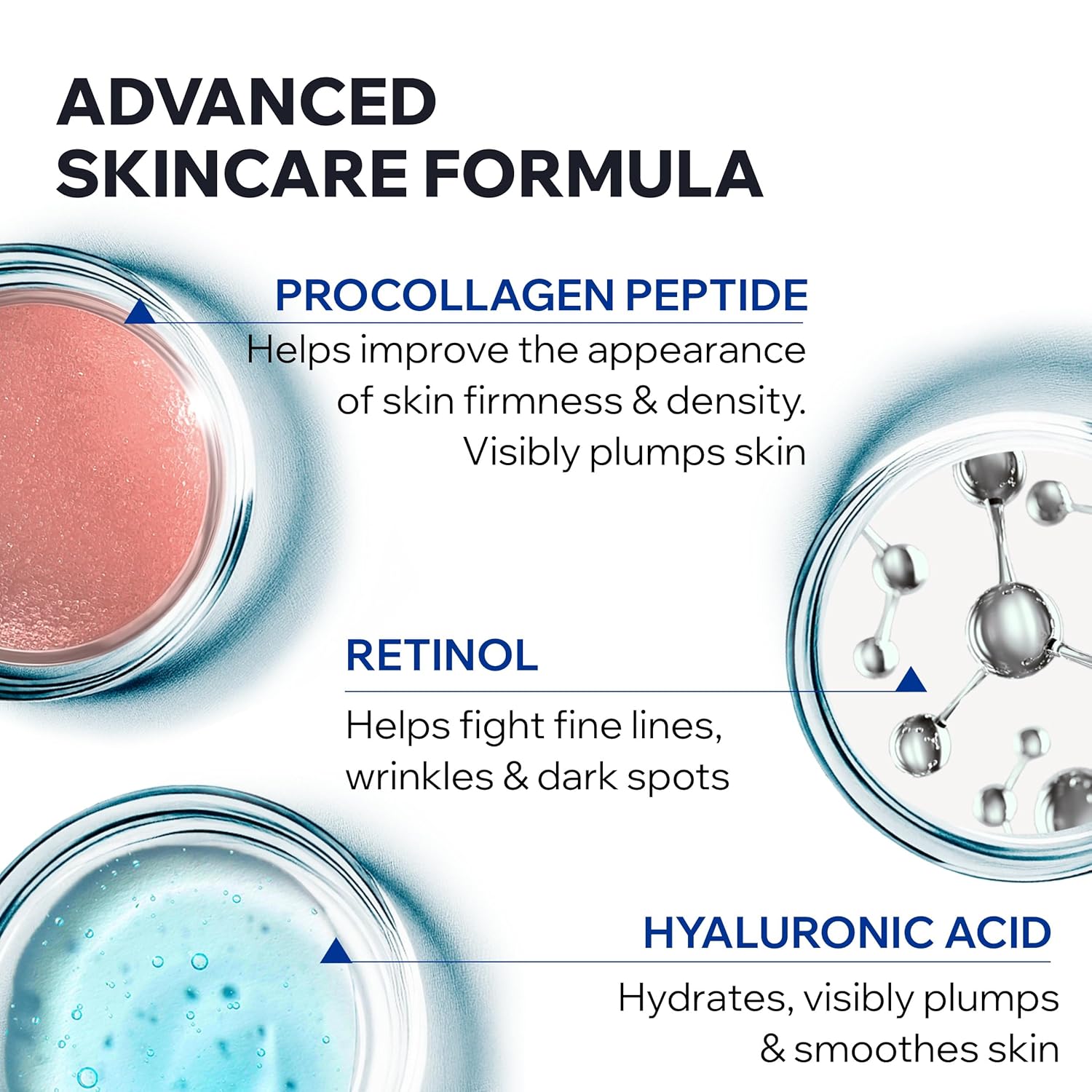 Uriage Age Absolu Collagen Booster Micro-Redensifying Serum With Procollagen Peptides & Retinol, Plumping Effect, Wrinkles, Radiance, Volume, Non-Greasy Finish